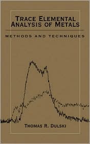 Trace Elemental Analysis of Metals