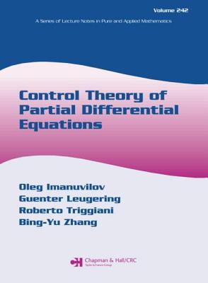 Control Theory of Partial Differential Equations