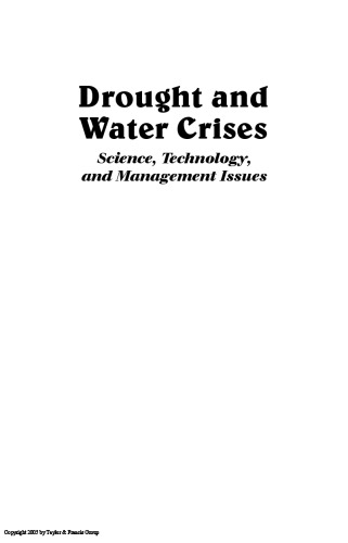 Drought and Water Crises