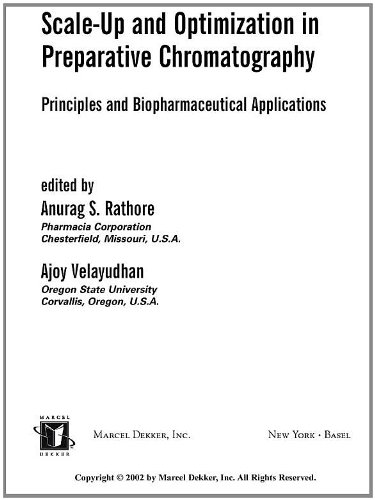 Scale-Up and Optimization in Preparative Chromatography