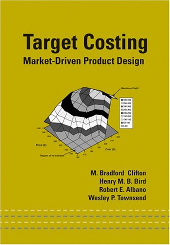 Target Costing (Mechanical Engineering (Marcell Dekker))