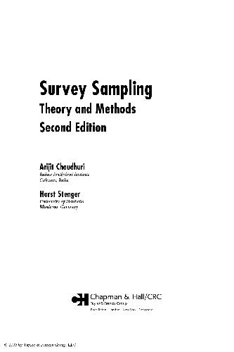 Survey Sampling