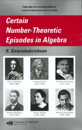 Certain Number-Theoretic Episodes in Algebra