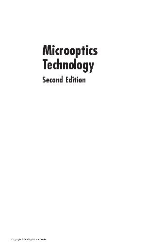 Microoptics Technology