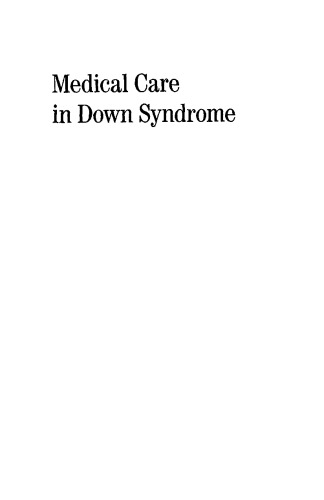 Medical Care in Down Syndrome