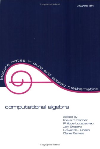 Computational Algebra