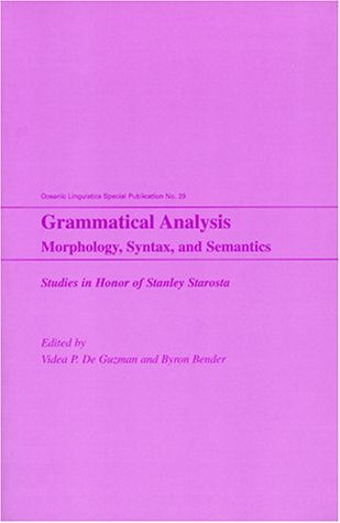 Grammatical Analysis