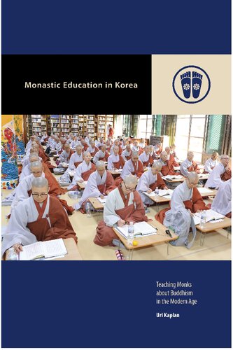 Monastic education in Korea teaching monks about Buddhism in the modern age