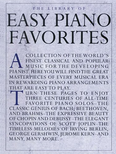 The Library of Easy Piano Favorites