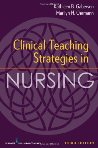 Clinical Teaching Strategies in Nursing