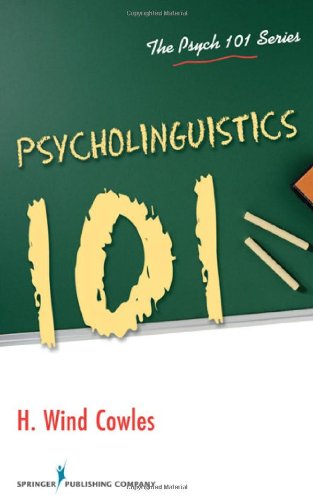 Psycholinguistics 101