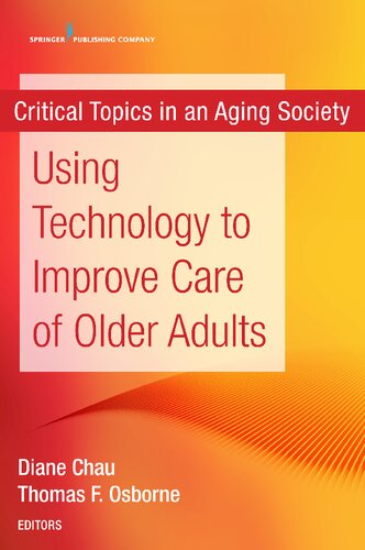 Using Technology to Improve Care of Older Adults