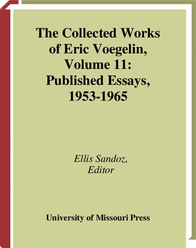 Published Essays, 1953-1965