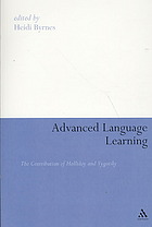 Advanced Language Learning