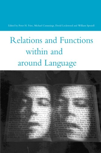 Relations and Functions within and around Language