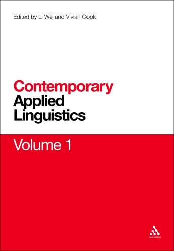 Contemporary Applied Linguistics Volume 1