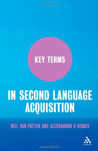 Key Terms in Second Language Acquisition