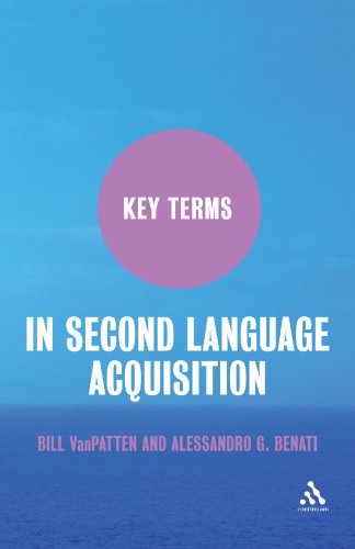 Key Terms in Second Language Acquisition