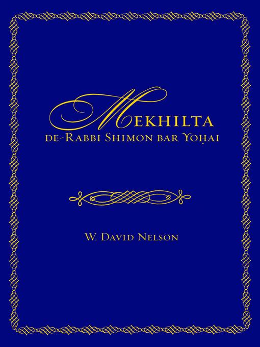 Mekhilta de-Rabbi Shimon bar Yo