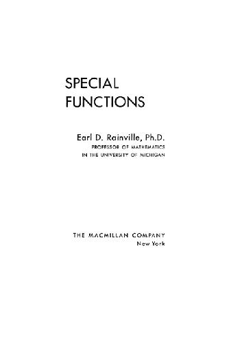 Special Functions