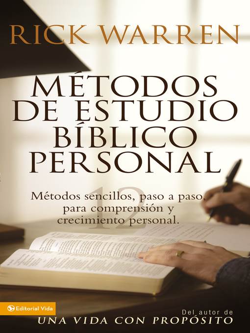 Métodos de estudio bíblico personal