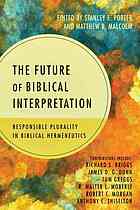 The Future of Biblical Interpretation