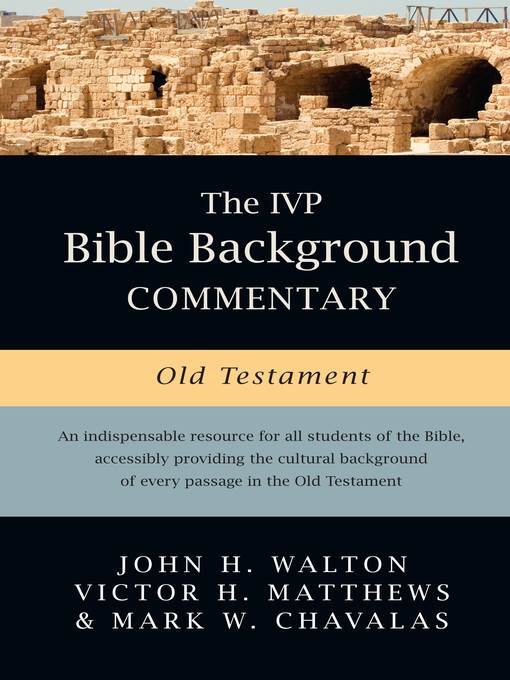 The IVP Bible Background Commentary