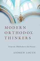 Modern Orthodox Thinkers