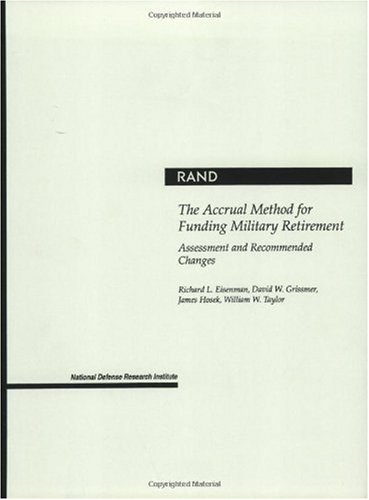 The Accrual Method for Funding Military Retirement