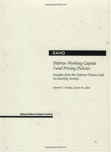 Defense Working Capital Fund Pricing Policies