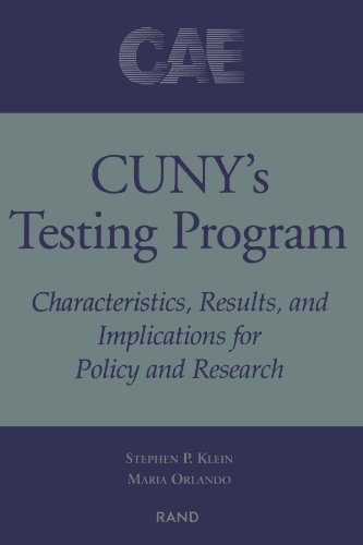 Cuny's Testing Program