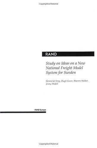 Study On Ideas On A New National Freight Model System For Sweden