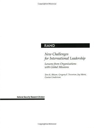 New Challenges for International Leadership