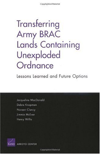 Transferring Army BRAC Lands Containing Unexploded Ordnance