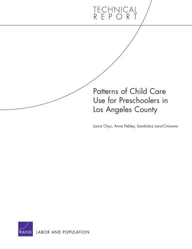 Patterns Of Child Care Use For Preschoolers In Los Angeles County