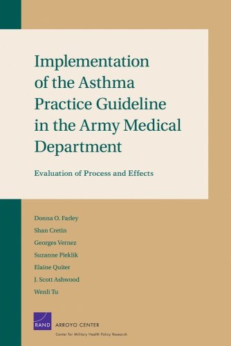 Implementation of the Asthma Practice Guideline in the Army Medical Department