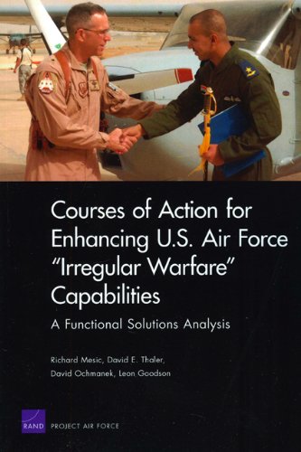 Courses of Action for Enhancing U.S. Air Force &quot;Irregular Warfare&quot; Capabilities