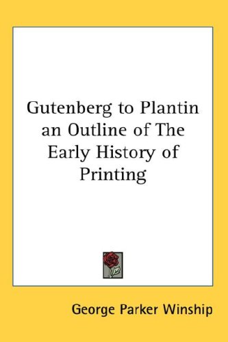 Gutenberg to Plantin