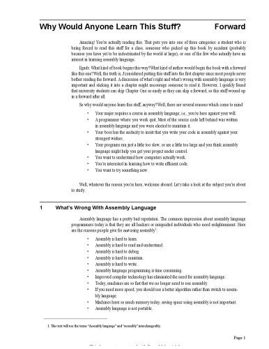 The Art Of Assembly Language Programming, Vax 11