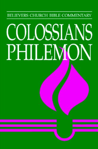 Colossians, Philemon