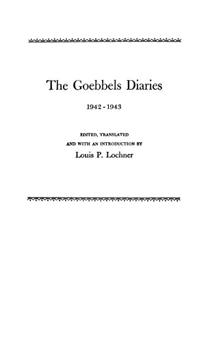 The Goebbels Diaries 1942-1943