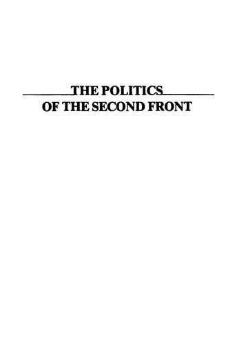 The Politics of the Second Front