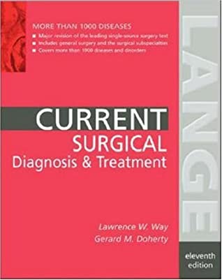 Current Surgical Diagnosis &amp; Treatment