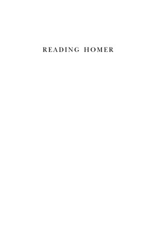 Reading Homer