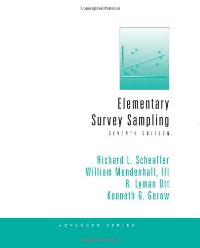 Elementary Survey Sampling