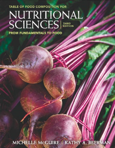 Nutritional Sciences from Fundamentals to Food. by Michelle McGuire, Kathy Beerman