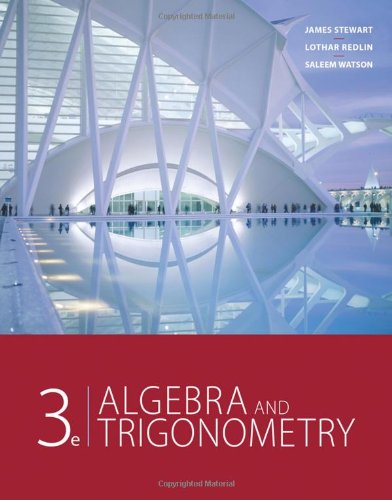 Algebra and Trigonometry