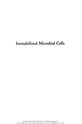 Immobilized microbial cells.