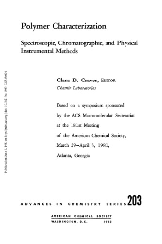 Polymer Characterization