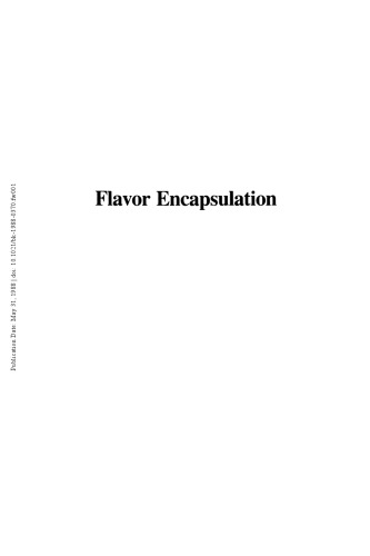 Flavor encapsulation